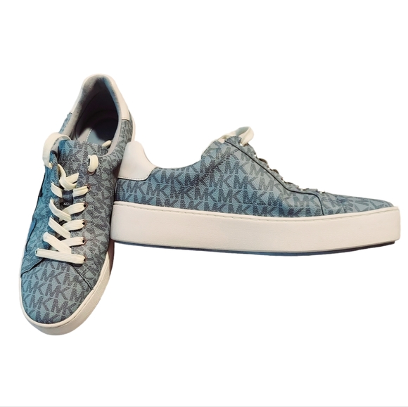 Michael Kors Poppy Lace Up Sneaker size 9m - Picture 3 of 4